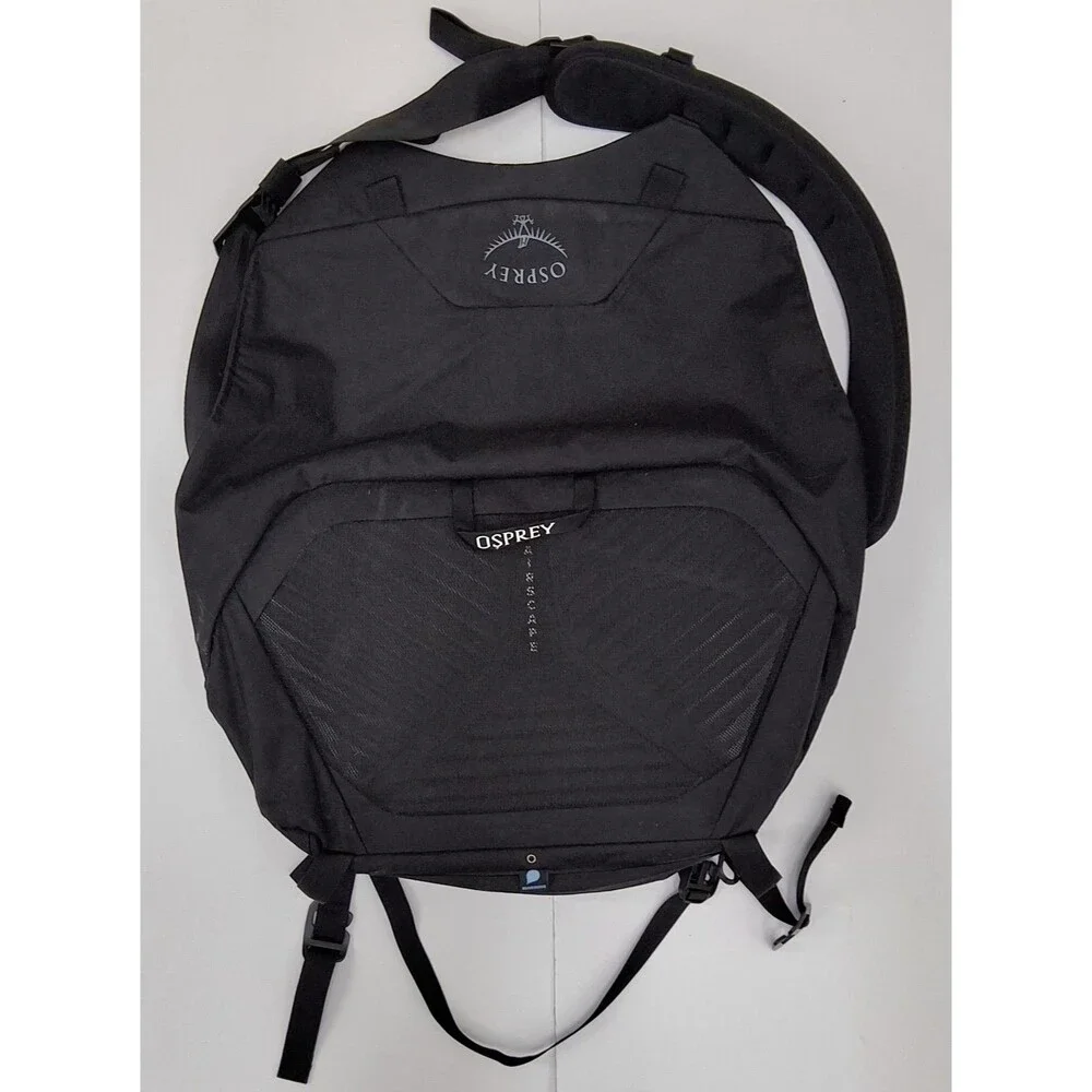 Osprey Metron 18 Messenger Bag Black Bike Commuter Cycling Laptop With Raincover